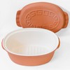 MS Steinzeug TerraStone Oval Roasting Dish Tall 33 x 23
