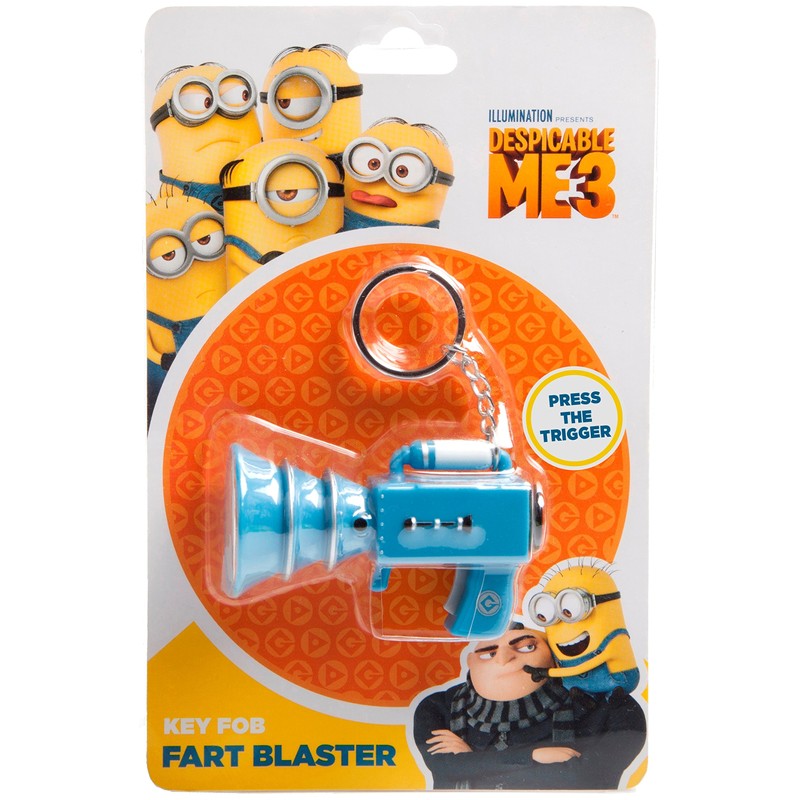 Despicable Me 3 Fart Blaster Keyring min-1023