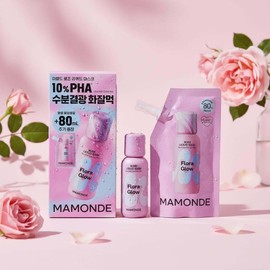 Mamonde Rose Liquid Mask 80ml + Refill 80ml Smooth Glowing Cheat Key + Event / 마몽드 로즈 리퀴드 마스크 80ml+리필80ml 매끈결 광채 화잘먹 치트키+이벤트