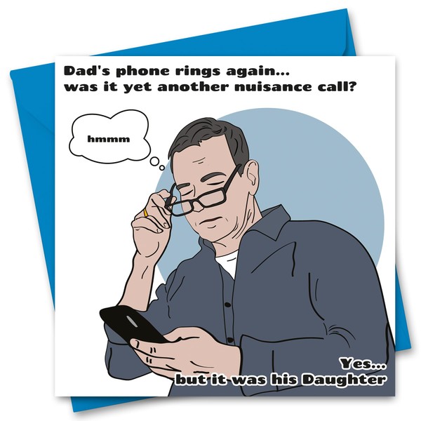 Funny Fathers Day Card For Dad Joke Father's Day Card