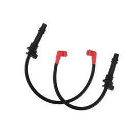 VekAuto 1set UTV Spark Plug Ignition Coil Wires No.4014296 for Polaris RZR 900 1000 XP RS1 Turbo for Polaris ACE 900 2018-2020 Ignition Coil Spark Plug Caps for Plug Power/Magnetic Side