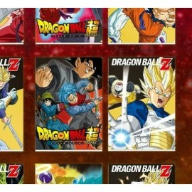 BANDAI Dragon Ball VS Omnibus Prize A4 Bandai Ichiban Kuji Clear File Folder