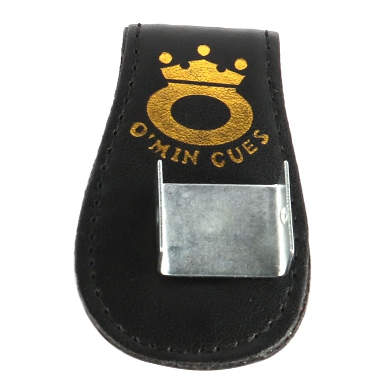 Laroal Billiards Snooker Accessories Leather Magnetic Belt Clip Chalk Holder