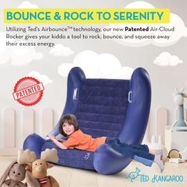 TED KANGAROO Sensory Chair for Kids, AIR Cloud Rocker Single Version
