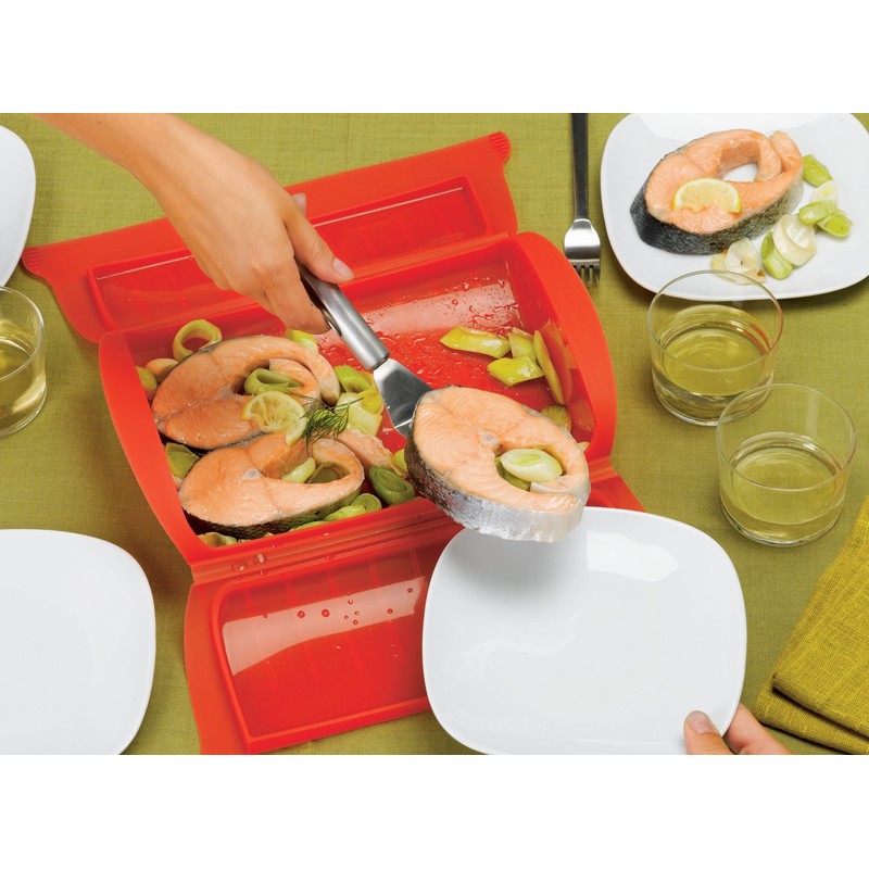 Lékué 3401600R10U004 Dampfbox Family rot