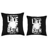 Bath Bombs Making Bathing Bomb Bubble Lavender Throw Pillow