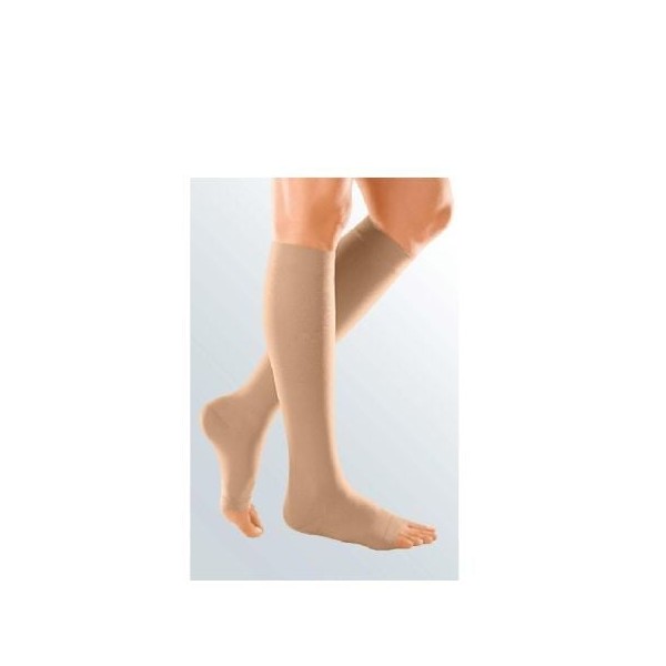 Medi Duomed Compression Calf Stockings XXL CCL2 Open Toe (Beige