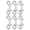 6Pcs Double End Snap Hook Stainless Steel Multifunctional Double Ended