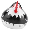 Fdit Chicken Shape Kitchen Timer, Cute Egg Timer for Cooking,