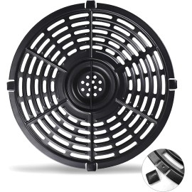 Goodtechnical 8.1" Non-Stick Air Fryer Grill Pan Replacement for Chefman Turbofry 3.6QT, Ultre