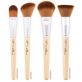 Luvia Cosmetics Vegan Cosmetic Brush, 12 Make-Up Brushes in Brush Set, for Sensitive Skin, Gift Idea for Women