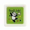 Kodomo no Kao Panda Mini Penetrating Stamp GoodJob (Green) 0543-021
