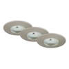 Briloner LED, Small mounting Depth, 230V, Set of 3, Ceiling
