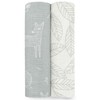 Aiden & Aney Essentials ESWS20003JB Woodsy Swaddle, Pack of 2