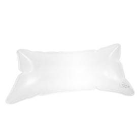 ABOOFAN Transparent Inflatable Sofa Cushion Portable Clear Pillow Insert for Outdoor Garden Office Car Seat Support Ergonomic Travel Pillow