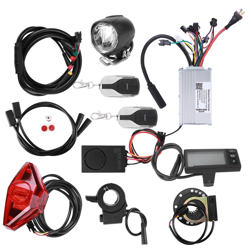 Electric Bicycle Waterproof Line Kit Mountain Bike Assist Controller Meter