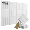12 Pack Sound Proof Foam Panels for Walls, Self-Adhesive Acoustic