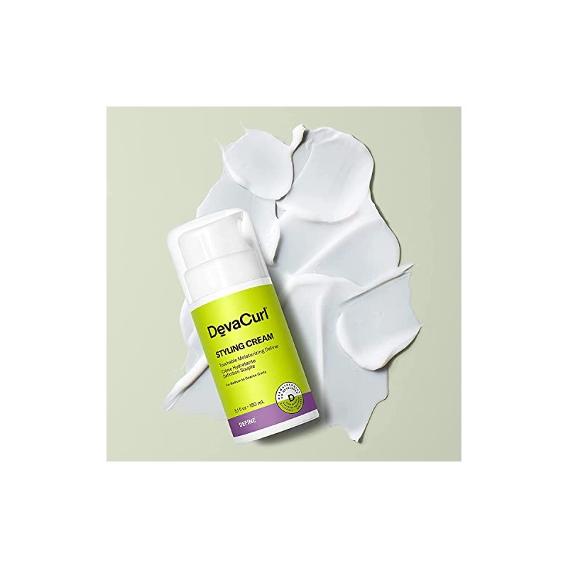 DevaCurl Styling Cream Crema definidora hidratante de acabado flexible