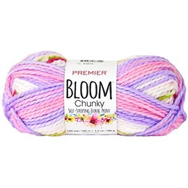 PREMIER YARNS YARN BLOOM CHUNKY TULIP