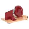 CAWIU Manual Bread Slicer with Hand Crank- Adjustable Thickness Bread