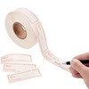 500 Pieces Food Freezer Labels 1 x 3 inches Self-Adhesive