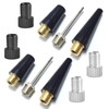 klahh 10PCS Ball Pump Needle Set Inflation Needle Adapter Kit