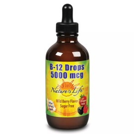 Nature's Life B-12 Drops, Methlycobalamin | 4 oz