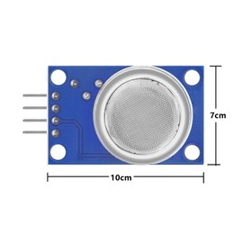 Pack of 5 MQ-2 Gas Sensor Smoke Sensor Air Quality Module Compatible Arduino, Gas Sensor, Air Quality Module