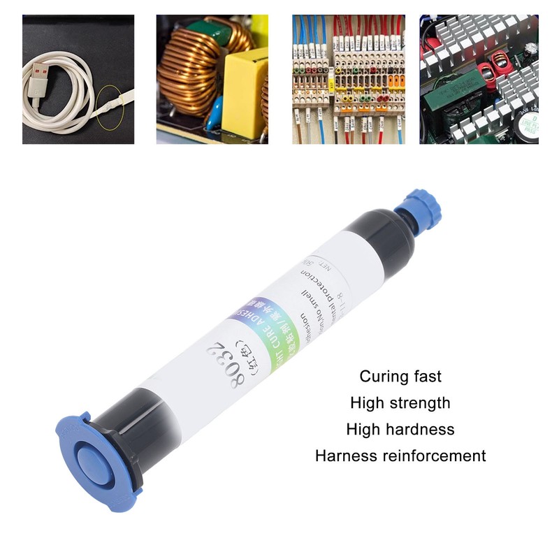 Electronic UV Glue Strong Adhesion Weather Resistant Fast Drying Multifunctional