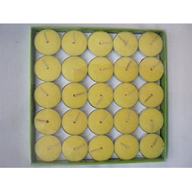 Premier BA073320 Citronella Tea Light - Yellow (Pack of 50)