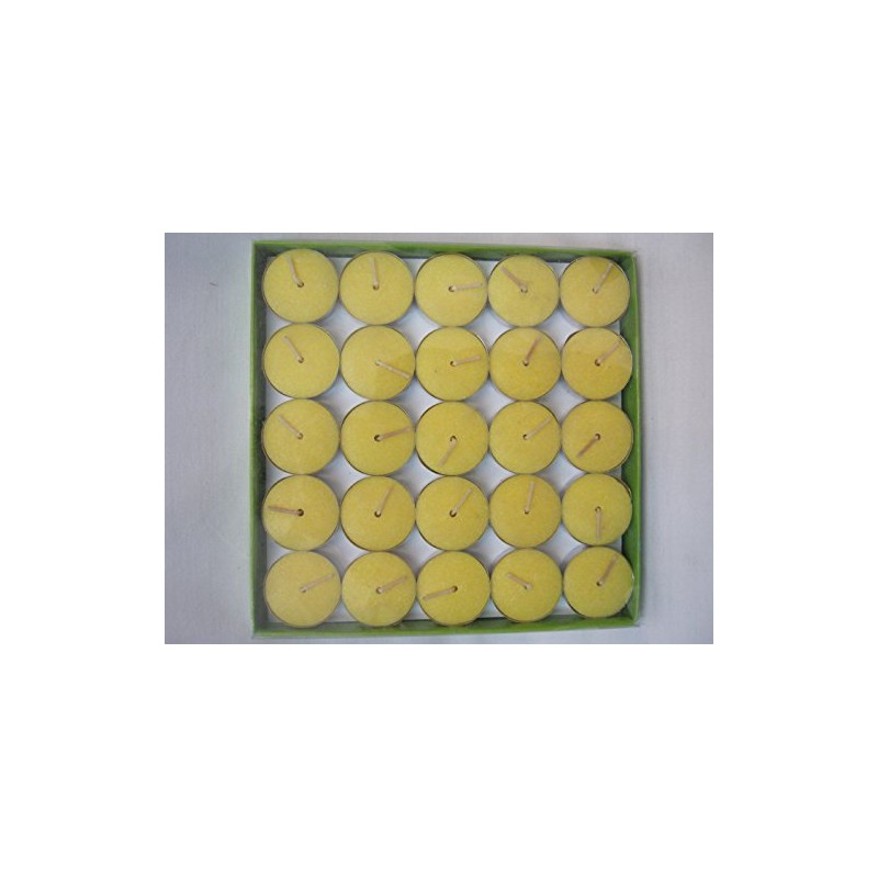Premier BA073320 Citronella Tea Light - Yellow (Pack of 50)