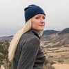 100% Merino Wool Ridge Cuff Beanie - Unisex Warm Winter