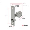 BAUHELD® Roller Shutter Belt Winder Flush-Mounted [Made in Germany] -