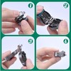 Owl Keychain Nail Clipper, 2 in 1 Portable Foldable Fingernail