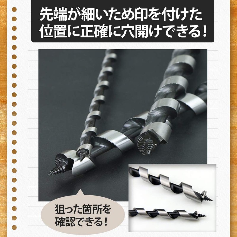 AllBright Woodworking Drill Bit, Drill Bit, Drill Blades, Wood, Drilling