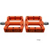 eXotic Thermoplastic Flat BMX MTB Pedals, 6 Colours 350 g/pair