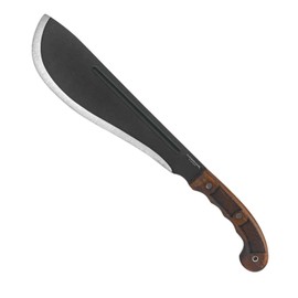 Condor Tool & Knife, Departure Bolo Machete with Walnut Handle & Hand Crafted Welted Leather Sheath