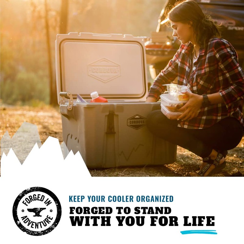 Cordova Outdoors Basecamp Class Wire Basket, Black, 48 qt