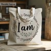 Gifts for Kids Tote Bag, I Am Kind Library Bag