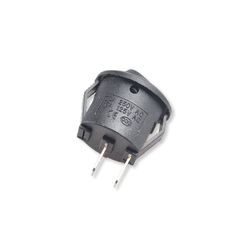 Besmelody Rocker Toggle Switch, SPST Type 2 Pin 2 Position