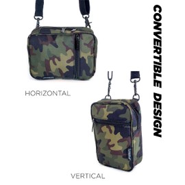 Fydelity Small Crossbody Bags for Women & Men – 80s/90s Small Bum Bag – Stylish Travel & Festival Belt Bag – Ideal Fanny Pack for Daily Fashion – Perfect for Travel & Everyday Wear (88352)