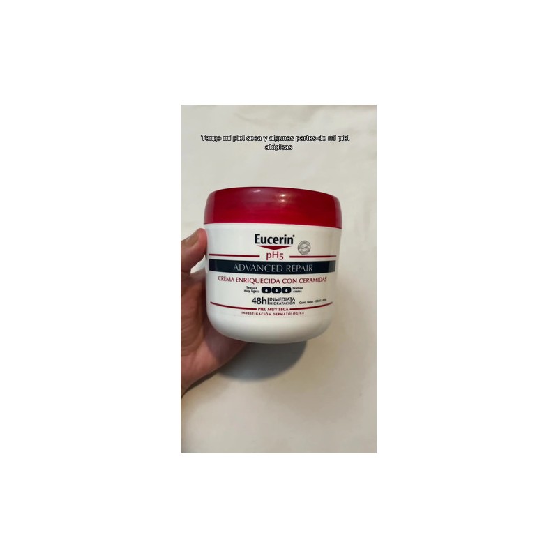 Crema Corporal Eucerin Ph5 Advanced Repair 450ml