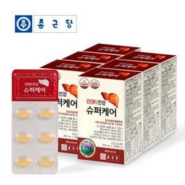 Chong Kun Dang Liver Health Milk Thistle Super Care 360 ​​tablets, 12-month supply / Contains 6-fold multifunctional vitamin B group, zinc, silymarin for liver health / 간건강 밀크씨슬 슈퍼케어 360정 12개월분 / 간 건강을 위한 6중 복합기능성 비타민B군 아연 실리마린 함유