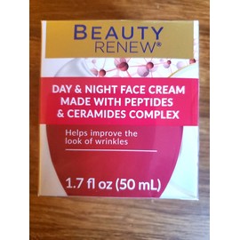 BEAUTY RENEW DAY & NIGHT FACE CREAM WITH PEPTIDES & CERAMIDES COMPLEX
