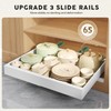Seinloes 2 Pack Pull Out Cabinet Organizers 21"Deep with Raising