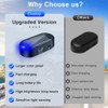 ELECTOP Car Solar Power Simulated Dummy Alarm, Anti-Theft LED Flashing