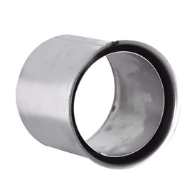 FIREFIX Double Wall Lining Fits 2mm Thick Stove Pipes / Flue Pipes 130mm Diameter for Stoves and Fire Pits Unpainted R130/WD