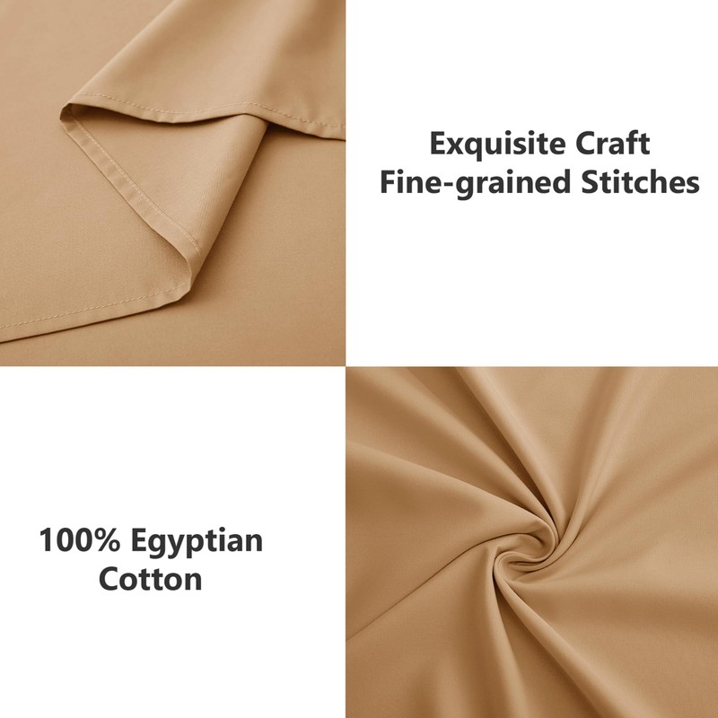 My Home Store Premium Soft Flat Sheet 100% Egyptian Cotton