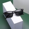 aisswzber Square Polarized Sunglasses for Women Men Classic Trendy Stylish