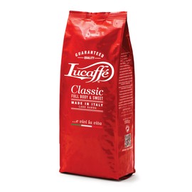 Lucaffé - Coffee beans Classic, 1 Kg bag | Coffee machines beans | Medium roast for Espresso | sweet and full-bodied taste | fine and chocolatey aroma